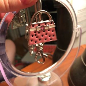 Finders Key Purse Pink Purse Charm